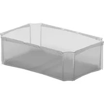 Surplus Einsatzkasten für Eurobox 1/4 1-tlg. Transparent