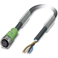 Phoenix Contact 1509487 Sensor-/Aktor-Steckverbinder, konfektioniert M12 Buchse, gerade 2.00