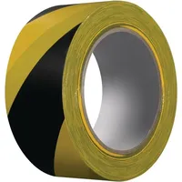 KIP Warnband Extra 339 PVC schwarz/gelb L.33m B.50mm Rl.KIP