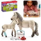 Sarcia.eu Spielfigur Schleich Horse Club - Hannah Erste-Hilfe-Set mit Islandpferden 5+