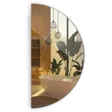 Coloray Tulup Moderner Halbrunder Loft-Wandspiegel 90 cm