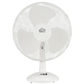 DCG VE9030 Tischventilator 30 cm Weiß