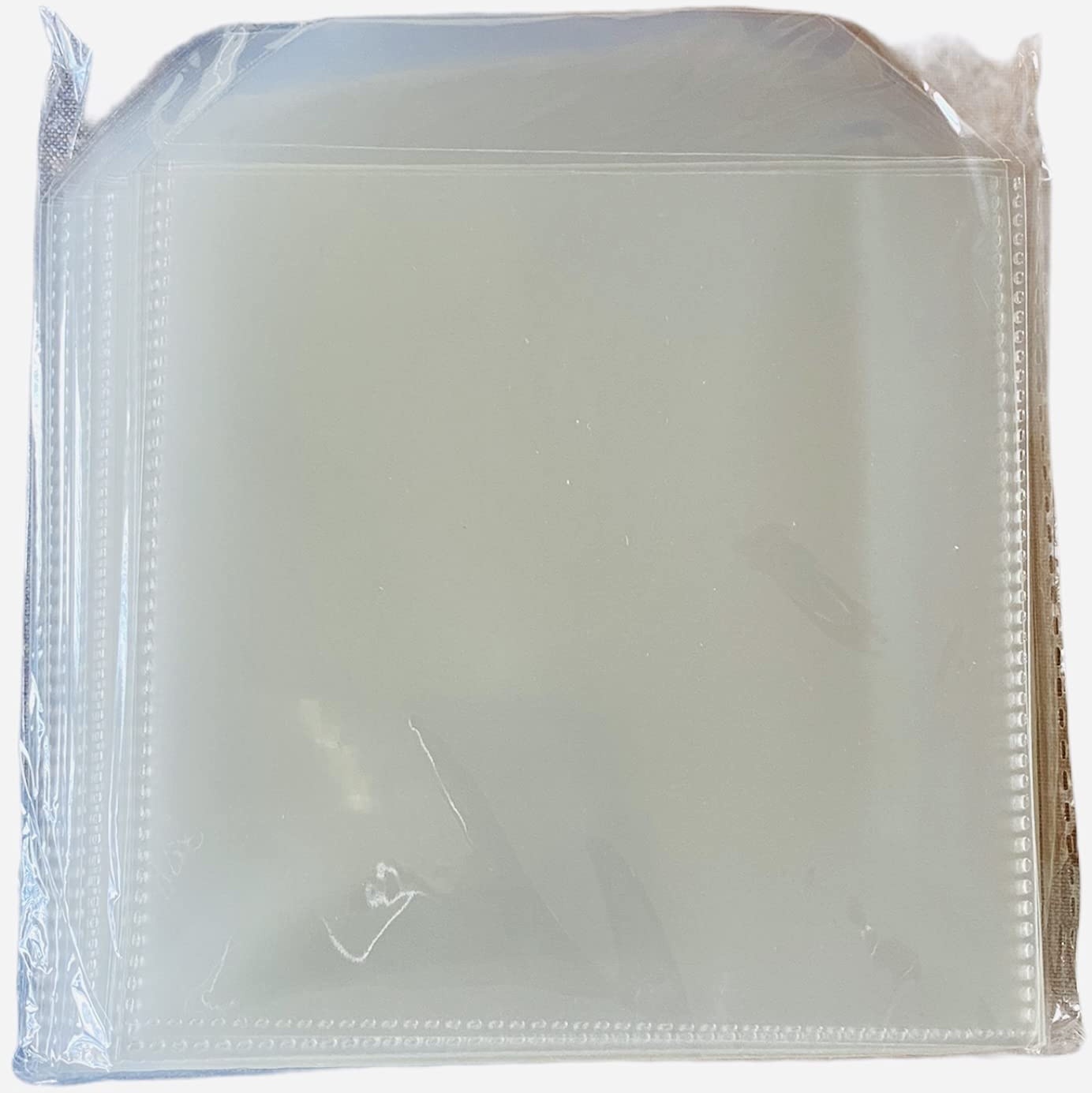 50 x CD/DVD-Hüllen aus Kunststoff - transparente 100-Mikron-Schutzhüllen - 50 Stück von Dragon-Trading®