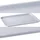 APS Fast Food-Tablett eckig 35x27cm, aus Kunststoff, grau