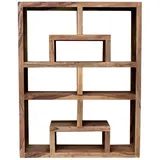 Bücherregal Tara 140x180x35 aus indischem Sheesham-Massivholz