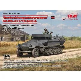 ICM 35105 - Beobachtungspanzerwagen Sd.Kfz.251/18 Ausf.A 1:35