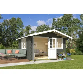 Nordic Holz Norderney 2 4,45 x 3,90 m Grün