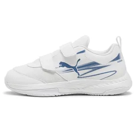 Puma Varion II Hallenschuhe mit Klettverschluss Kinder 02 white/blue horizon 28