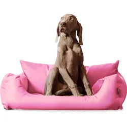 Tierlando NEMO Hundebett Hundesofa S M L Hundekorb Katzenbett 65 80 100cm rosa 65 cm, 20 cm, 50 cm