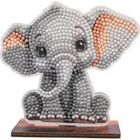 Craft Buddy Crystal Art Wildlife Buddies Elephant Diamond Painting