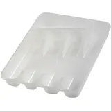 KEEEPER Pablo Besteckkasten 5 Fächer 33,5 x 26,5 x 5 cm Transparent