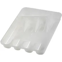 KEEEPER Pablo Besteckkasten 5 Fächer 33,5 x 26,5 x 5 cm Transparent