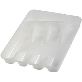 KEEEPER Pablo Besteckkasten 5 Fächer 33,5 x 26,5 x 5 cm Transparent