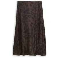 Tom Tailor Hosenrock Damen Braun Satin 44