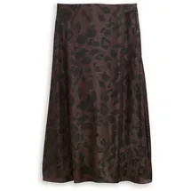 Tom Tailor Hosenrock Damen Braun Satin 44