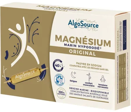 Algosource Marines Magnésium Natriumarm Original Ampullen 20x10ml