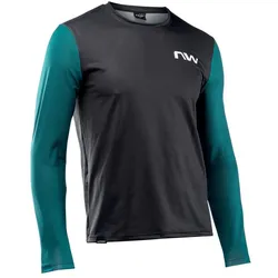 Northwave Freedom AM Men Jersey Long Sleeve S - Green