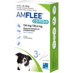 Amflee combo Lösung zum Auftragen für Hunde 10-20 kg