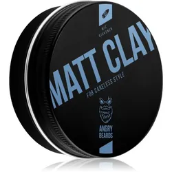 Angry Beards Mitch Buchannon Matt Clay matte Tonerde zum Stylen der Haare 120 g