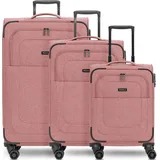 Redolz Essentials 12 Koffer-Set 3-tlg. rosa