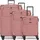 Redolz Essentials 12 Koffer-Set 3-tlg. rosa