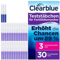 Clearblue Fertilitätsmonitor Teststäbchen 30+3