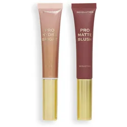 Revolution Pro Duo Blush   Golden