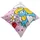 UNITED LABELS Die Schlümpfe Kissen 40 x 40 cm Rosa