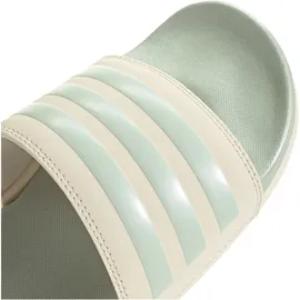 adidas Comfort Adilette Wonder White / Linen Green Metallic / Linen Green Metallic 42