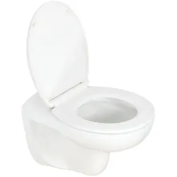 Spülrandlos WC Hänge Wand-WC Tiefspüler Toilette Softclose Deckel WC Sitz