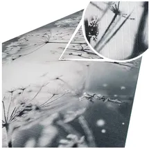 ANRO Küchenteppich Küchenläufer Teppich Läufer Küche abwischbar rutschfest Design Winter 180 x 52cm