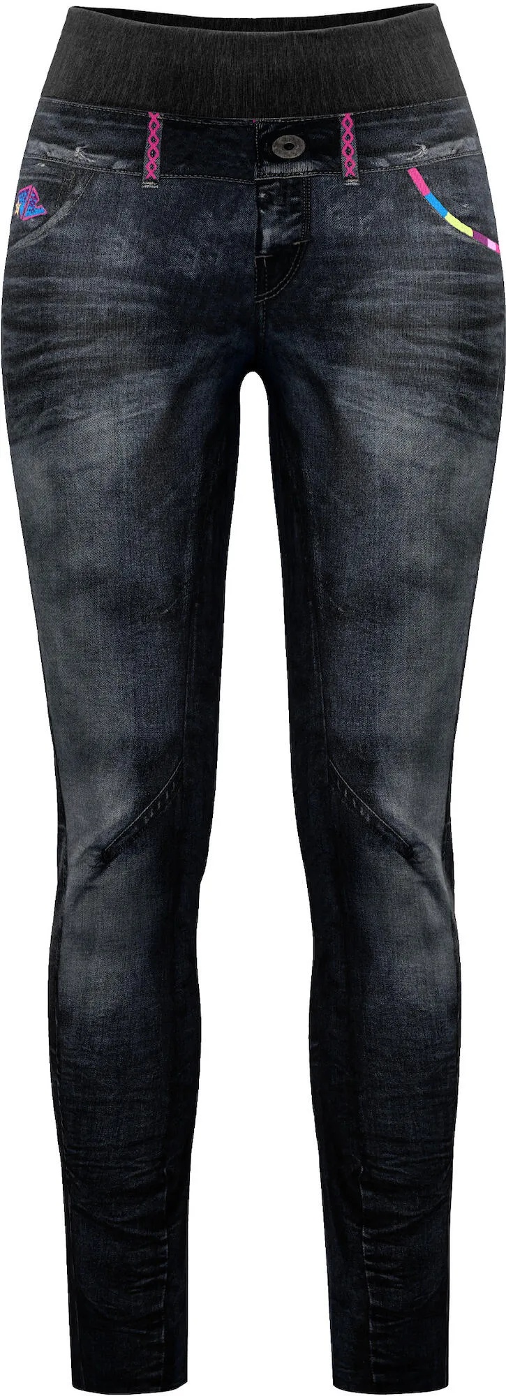 Crazy Pant Wonder Magic Light print dark jeans (X016) L