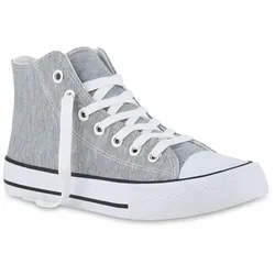Herren Sneaker High in Hellgrau