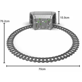 Mould King Remote Control General Lokomotive 12030