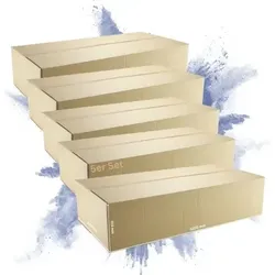 PROREGAL 5x Versandkarton 2-wellig | LxBxH 1200 x 600 x 310 mm | Belastbar bis 30 kg | Faltkarton Karton Paket für Versand mit DHL