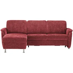 Polstermöbel Oelsa Ecksofa  Selecta-Home , rot , Maße (cm): B: 255 H: 89 T: 164.0