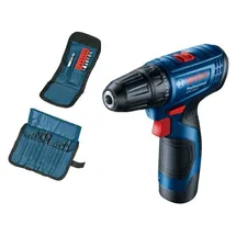 Bosch GSR 120-LI inkl. 2 x 2,0 Ah + Zubehör 23Szt.