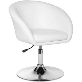 KADIMA DESIGN Design Relaxsessel SPM2.158 Loungesessel Kunstleder Cocktailsessel weiß, | Gr.: onesize