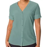 Vaude Kurzarmhemd Womens Skomer Shirt III blau 38 Damenunterwegs.biz