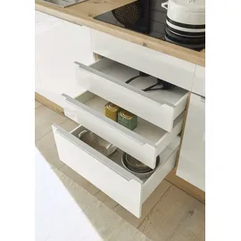 Respekta Küchenzeile Marleen 340 cm Weiß
