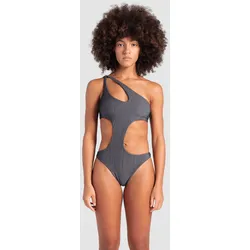 Badeanzug Damen arena Studio Tech Wool - Black - XS