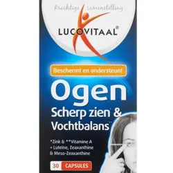 Lucovitaal Augen scharfes Sehen Feuchtigkeitsbalance 30 Kapseln