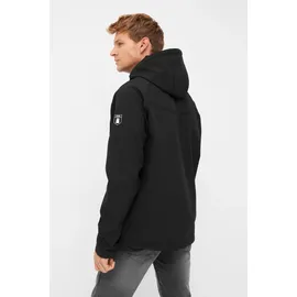 DERBE Herren Softshell Jacke Isleby - Schwarz,Weiß - M