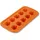 Zenker Mini-Kürbis Schokoform/Eiswürfelform – 10er Halloween Backform aus Silikon, orange, spülmaschinengeeignet – Optimal für kreative Leckereien