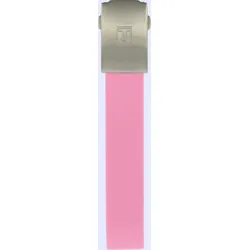 Tissot - Silikon T-race Silikon, Rosa, Schliesse Edelstahl T603013655 - rosa