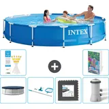 Frame Pool Rund - 366x76 Cm - 7-teilig  S163