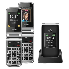 Bea-fon SL605 2G Schwarz/Silber ohne Netzteil