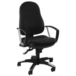 Topstar Home Office Bürostuhl TRENDY SY Stoff mit Armlehnen (nicht höhenverstellbar)