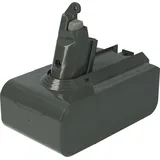EXTENSILO Akku kompatibel mit Dyson V6 Animalpro, V6 Baby+Child, V6 Animal, V6 Absolute Staubsauger Schwarz (5000 mAh, 22,2 V, Li-Ion)