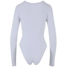 URBAN CLASSICS Damen Ladies Stretch Jersey Longsleeve Body White L - L